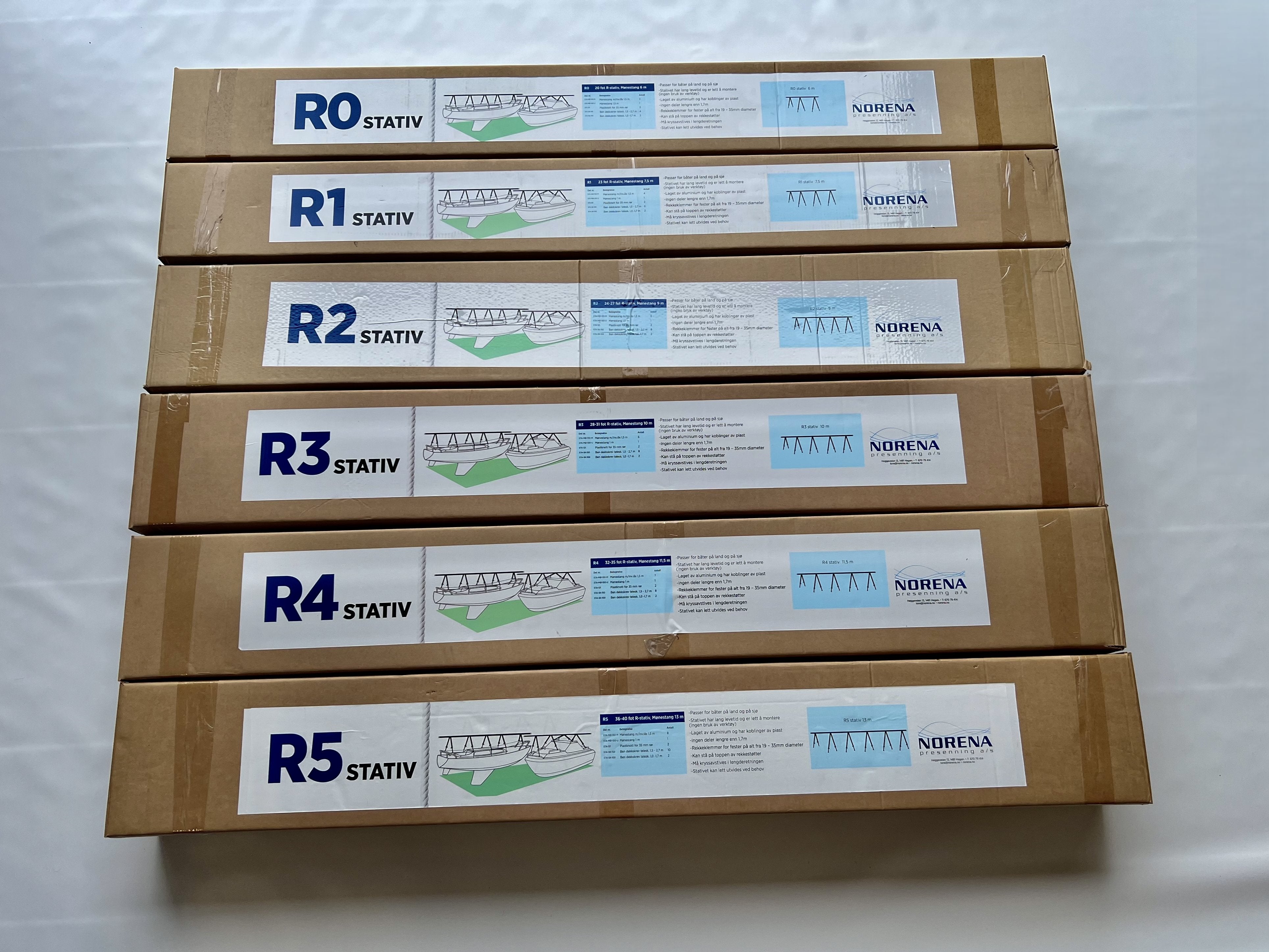 R-Stativ Pakker